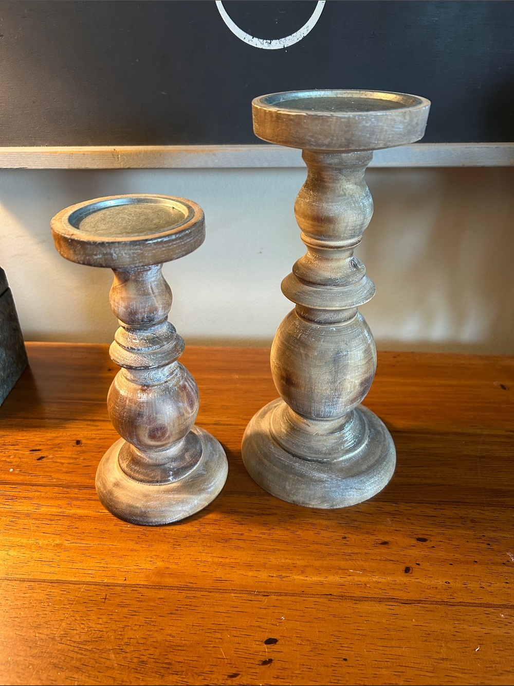 Two Candle Holders